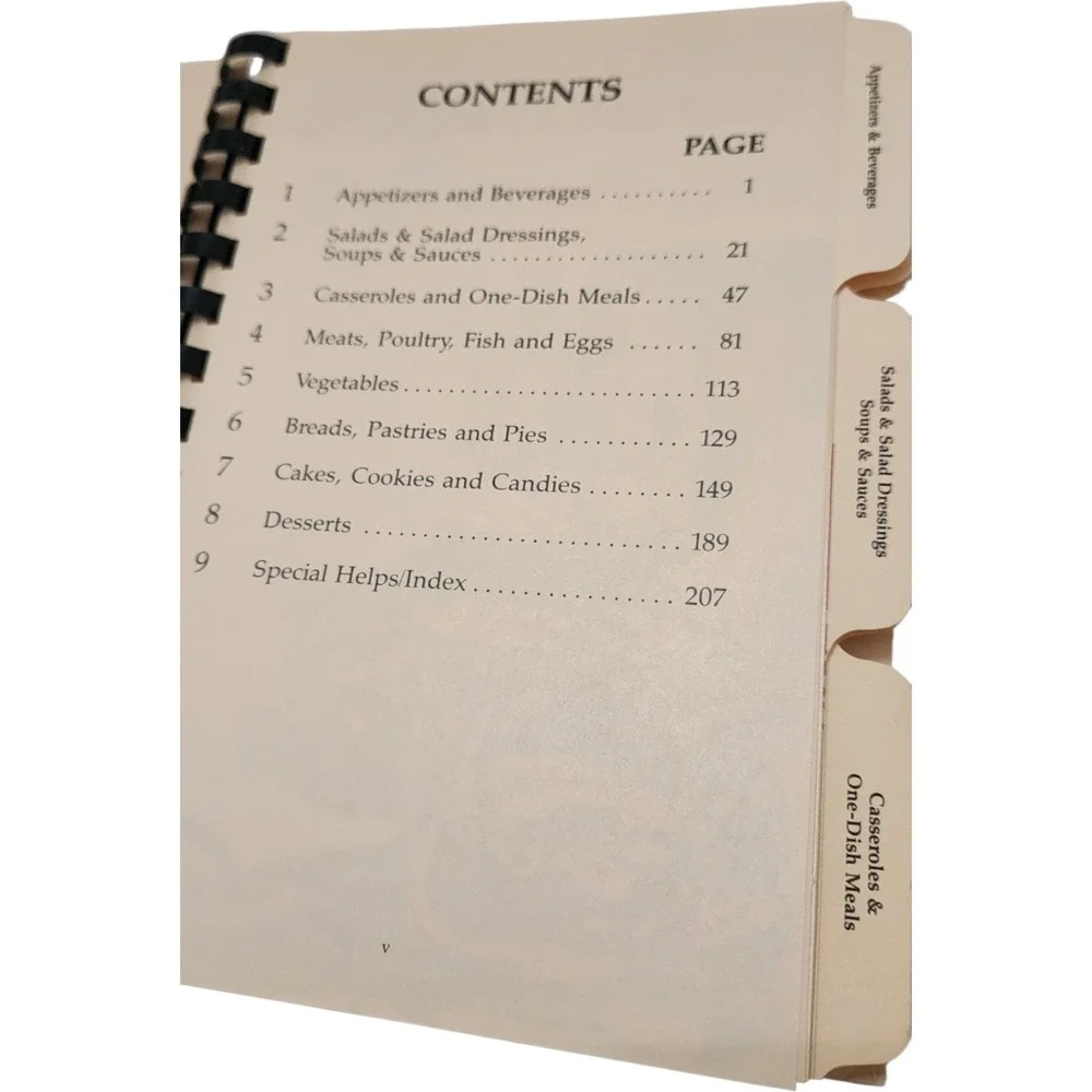 The Magic Touch Cookbook 1979 MGIC Milwaukee Vintage Spiral Bound Recipes